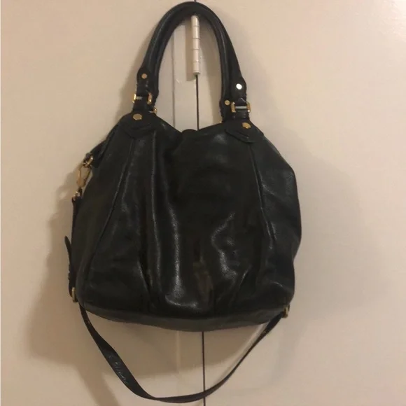 Marc Jacobs classic Q Fran Black Leather Satchel - Picture 4 of 5